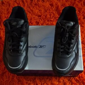 Reebok Men's Black and Gray Sneakers